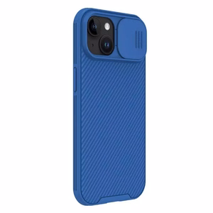 Nillkin CamShield Pro Magneettinen Suojakuori iPhone 15 Plus:lle sininen