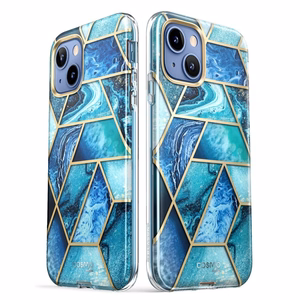 Supcase Cosmo Suojakuori iPhone 14 Pluslle - sininen