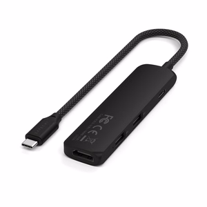 SATECHI adapter HUB 4in1 Type C ST-P4SK black