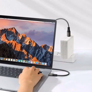 Joyroom Light-Speed Series S-A25 USB-C / USB-C kaapeli 100W 1,2 m - musta