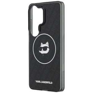 Karl Lagerfeld suojakuori IML Repeated Choupette MagSafe Samsung Galaxy S26 Ultra:lle musta
