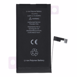 JCID Diagnosoitava (käytetty) Akku iPhone 15:lle 3520 mAh (suuri kapasiteetti)