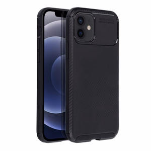 Suojakuori iPhone 12 / 12 PRO:lle Carbon Premium musta