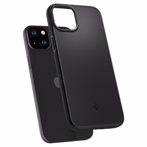 Spigen Thin Fit Suojakuori iPhone 15 6,1 musta