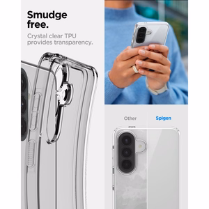 Spigen Liquid Crystal -suojakuori Samsung Galaxy A57 5G:lle crystal clear