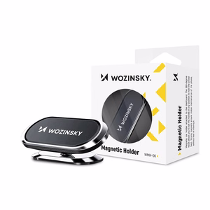 Wozinsky itseliimautuva Magneettinen auton kiinnike 360 kojelautaan hopeinen (WMH-06)