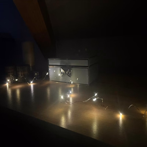 LED-valolanka joulukoristeisiin, paristokäyttöinen (50CM)