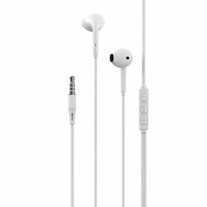 Devia wired earphones Kintone A3 jack 3,5mm white