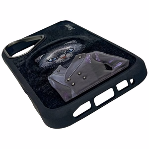 Nimmy Magneettinen muodikas suloinen lemmikki MagSafe Suojakuori iPhone 16:lle - musta