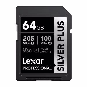 Lexar Professional SILVER PLUS SDXC 64 Gt:n muistikortti