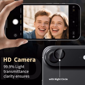 Tech-Protect Camring Fit+ Camera Cover for iPhone 17 Air - Black