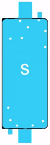 Tarra LCD Samsung F946 Z Fold5 5G alkuperäinen (service pack)
