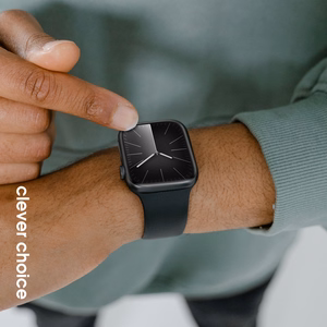 Crong Liquid Apple Watch band, 44/45/46/49 mm, black