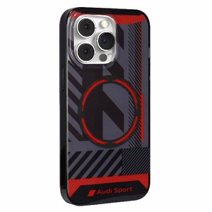 Audi IML Sport MagSafe Suojakuori iPhone 13 Pro Maxille - musta