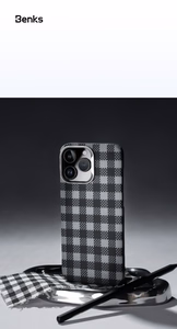 Benks Magneettinen Armor Vichy Kevlar Suojakuori (RF66) iPhone 16 Pro Max:lle punainen