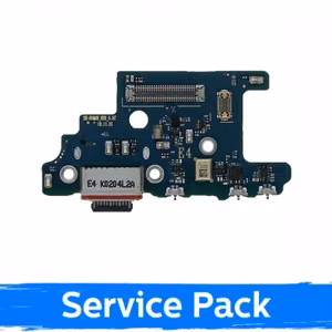 Lataausportti yhteensopiva Samsung G985 S20 Plus joustojohdon kanssa / Plata (Service Pack)
