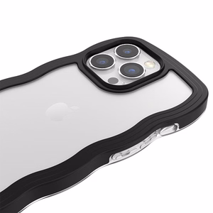 Adidas OR Wavy Suojakuori iPhone 13 Pro /13 6.1 musta-läpinäkyvä/musta-läpinäkyvä 51900