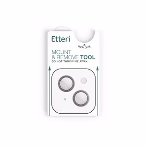 Etteri camera lens protector for iPhone 15 / 15 Plus pink