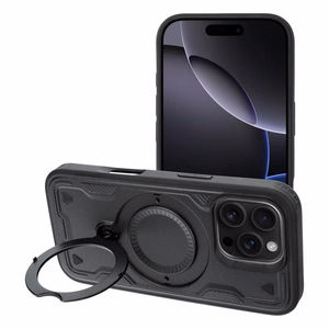 Suojakuori iPhone 16 PLUS:lle Frost Armor musta