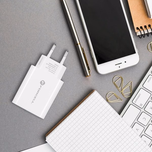 Puhelinlaturi Forcell F-Energy USB C QC4.0 PD 3A 25W TFK-TC-25WPD valkoinen