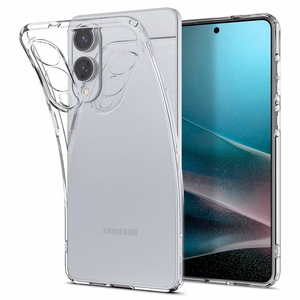 Spigen Liquid Crystal Suojakuori Samsung Galaxy S25 Edge:lle - läpinäkyvä