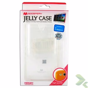 Mercury Transparent Jelly suojakuori Asus Zenfone Go 5.0 -laitteelle, läpinäkyvä