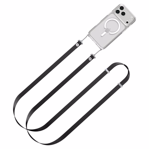 SPIGEN DA30L LANYARD STRAP CROSSBODY musta