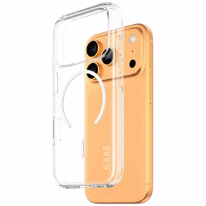 CARE by PanzerGlass Flagship Urban Explorer -suojakuori valkoisella MagSafella iPhone 17 Pro - läpinäkyvä