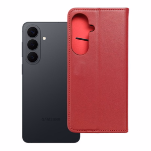 SMART PRO Book -nahkasuojakuori Samsung S26 Plus:lle viininpunainen