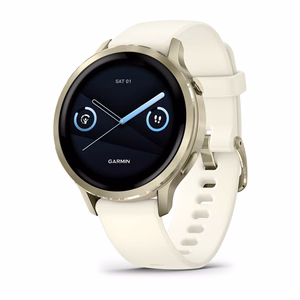 Garmin Venu 4 – GPS-älykello, AMOLED, 41 mm, kulta