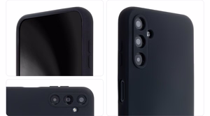 Silikoninen pehmeä puhelimen suojakuori Samsung Galaxy S23 FE musta