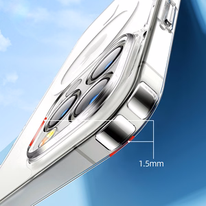 Joyroom 14D Magneettinen kotelo Magneettinen kotelo iPhone 14 Plus Yhteensopiva MagSafe läpinäkyvä (JR-14D7)