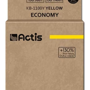 Actis KB-1100Y muste (korvaa tuotteen Brother LC1100Y/980Y; Standard; 19 ml; keltainen)
