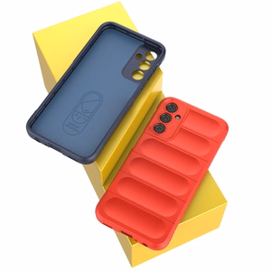 Magic Shield Case joustava panssari Suojakuori Samsung Galaxy A24 4G:lle punainen