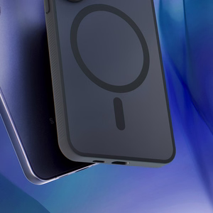 3mk Smoke MagCase MagSafe-tuella iPhone 15:lle - puoliläpinäkyvä