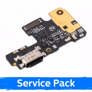 Latausportti yhteensopiva Xiaomi Mi A3 flex-kaapelilla / Plata alkuperäinen (Service Pack)