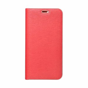 Luna Book Gold -lompakkokotelo Xiaomi Redmi 17 4G / 17 5G EU -puhelimelle, punainen