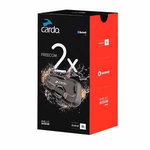 Cardo FRC2X003 motorcycle intercom 2 channels 800 m Black