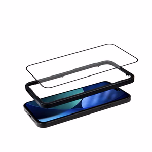 Crong 3D Armor Glass tempered-glass screen protector for iPhone 17 Pro Max, with installation frame