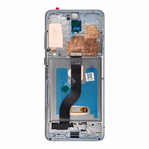 LCD-näyttö SAMSUNG S20 Plus harmaa SOFT OLED kehyksellä