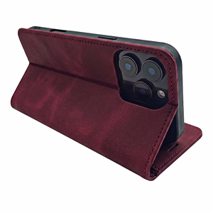 Smart Suede suojakuori Samsung Galaxy A16 5G viininpunainen