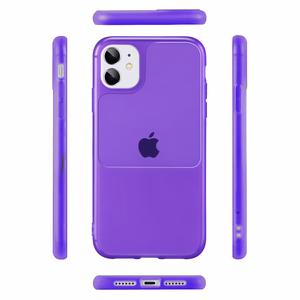 TEL PROTECT Window Suojakuori iPhone 12 Mini:lle violetti