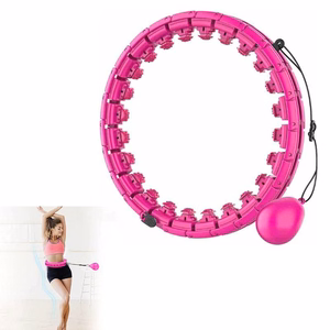 Smart Hula Hoop M2 -voimisteluvanne, vaaleanpunainen