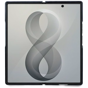 Musta Guess Big 4G Logo -suojakuori Samsung Galaxy Z Fold8 Ultra -puhelimelle