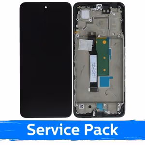 LCD-näyttö yhteensopiva Xiaomi Poco X4 GT 5G (2022) musta kehyksellä (Service Pack)