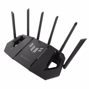 Asus TUF Gaming BE9400 langaton reititin, Wi-Fi 7 (802.11be), 9400 Mbit/s, Ethernet WAN RJ-45, Ethernet LAN, 4x LAN-porttia, USB-portti
