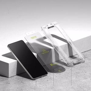 Ringke Easy Slide 2-pack Karkaistu lasi Samsung Galaxy S25 Edge:lle - läpinäkyvä