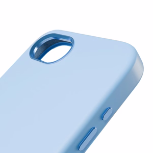 Puro Icon Mag Pro MagSafe Silikoninen Suojakuori iPhone 16e/17e:lle - Sininen