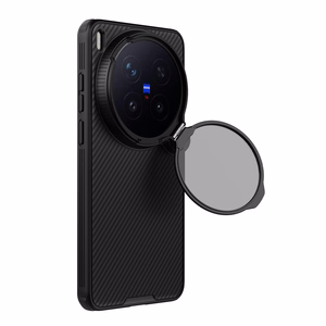 Nillkin CamShield Prop -magneettisuojakuori Vivo X300 Ultra -puhelimelle, musta