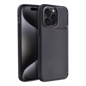 Suojakuori iPhone 15 PRO MAX:lle Carbon Premium musta